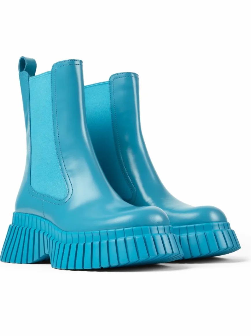 Camper Boots & Stiefeletten*Damen Stiefeletten - Bcn blau uni