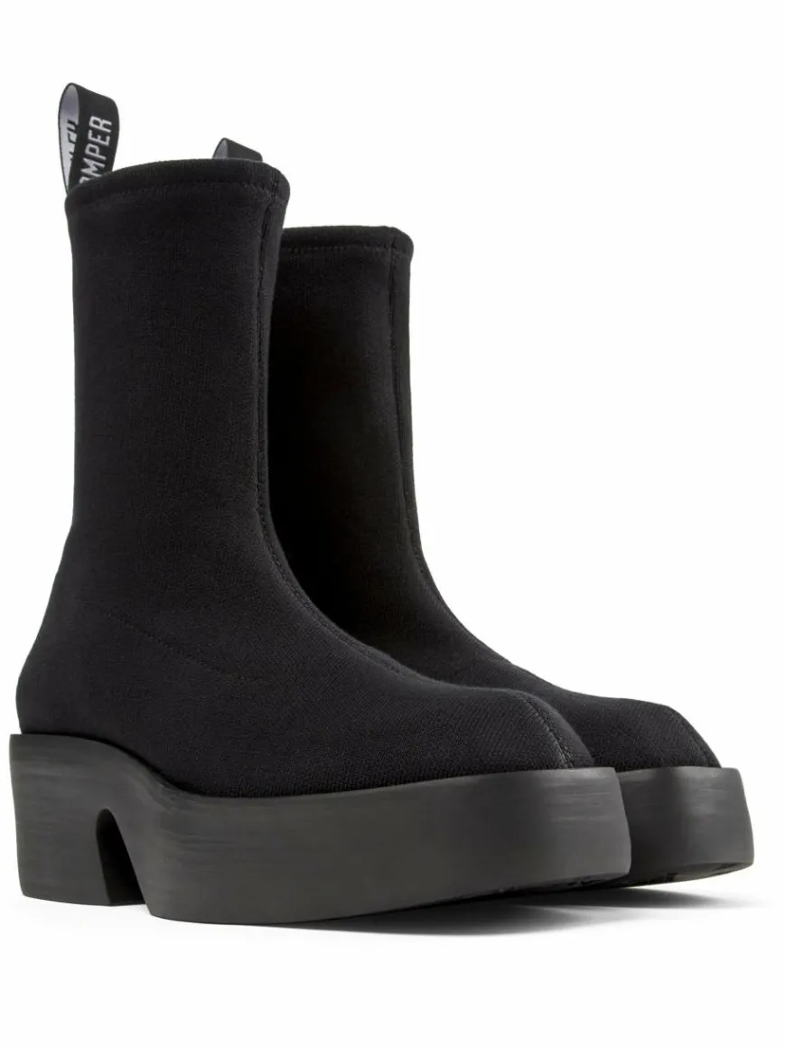 Camper Boots & Stiefeletten*Damen Stiefeletten - Billie schwarz uni