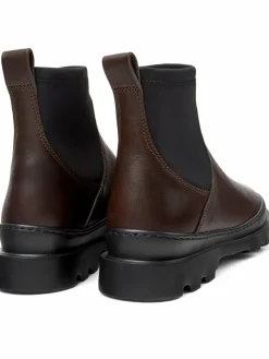 Camper Boots & Stiefeletten*Damen Stiefeletten - Brutus kastanie uni