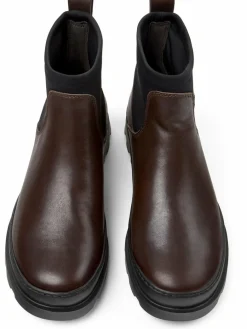 Camper Boots & Stiefeletten*Damen Stiefeletten - Brutus kastanie uni