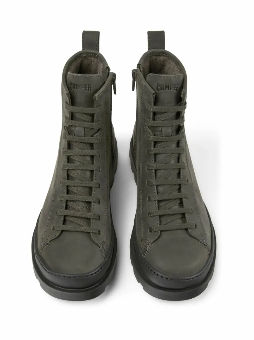 Camper Boots & Stiefeletten*Damen Stiefeletten - Brutus grau uni
