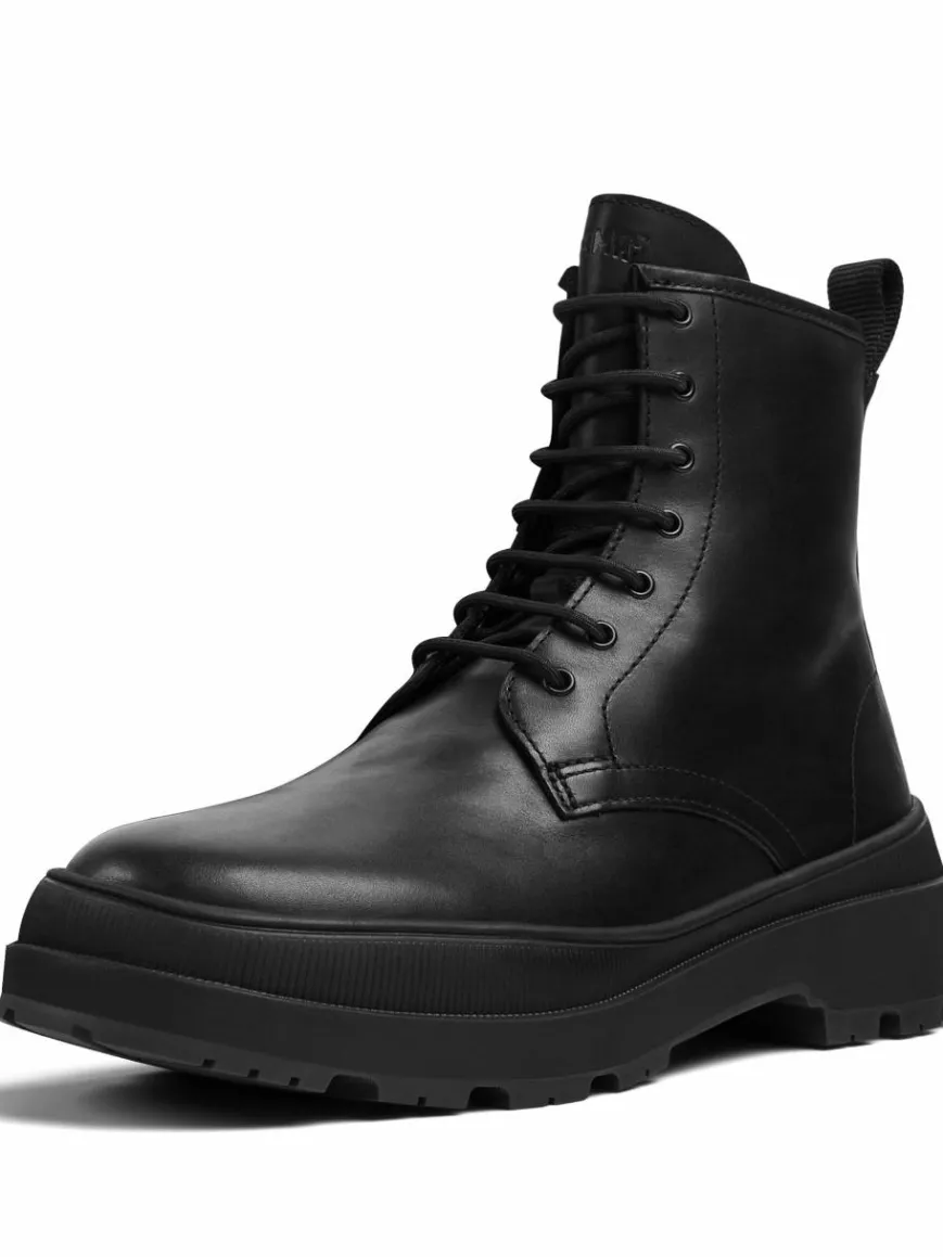 Camper Boots & Stiefeletten*Damen Stiefeletten - Brutus Trek schwarz uni