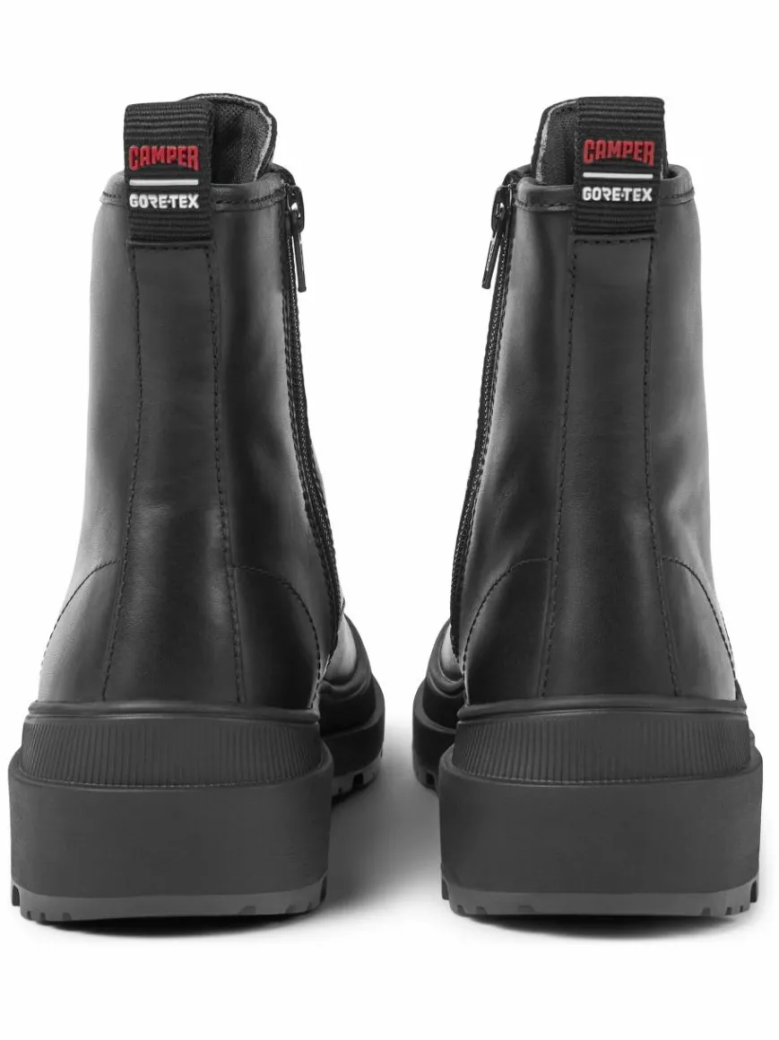 Camper Boots & Stiefeletten*Damen Stiefeletten - Brutus Trek schwarz uni