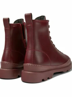 Camper Boots & Stiefeletten*Damen Stiefeletten - Brutus bordeaux uni