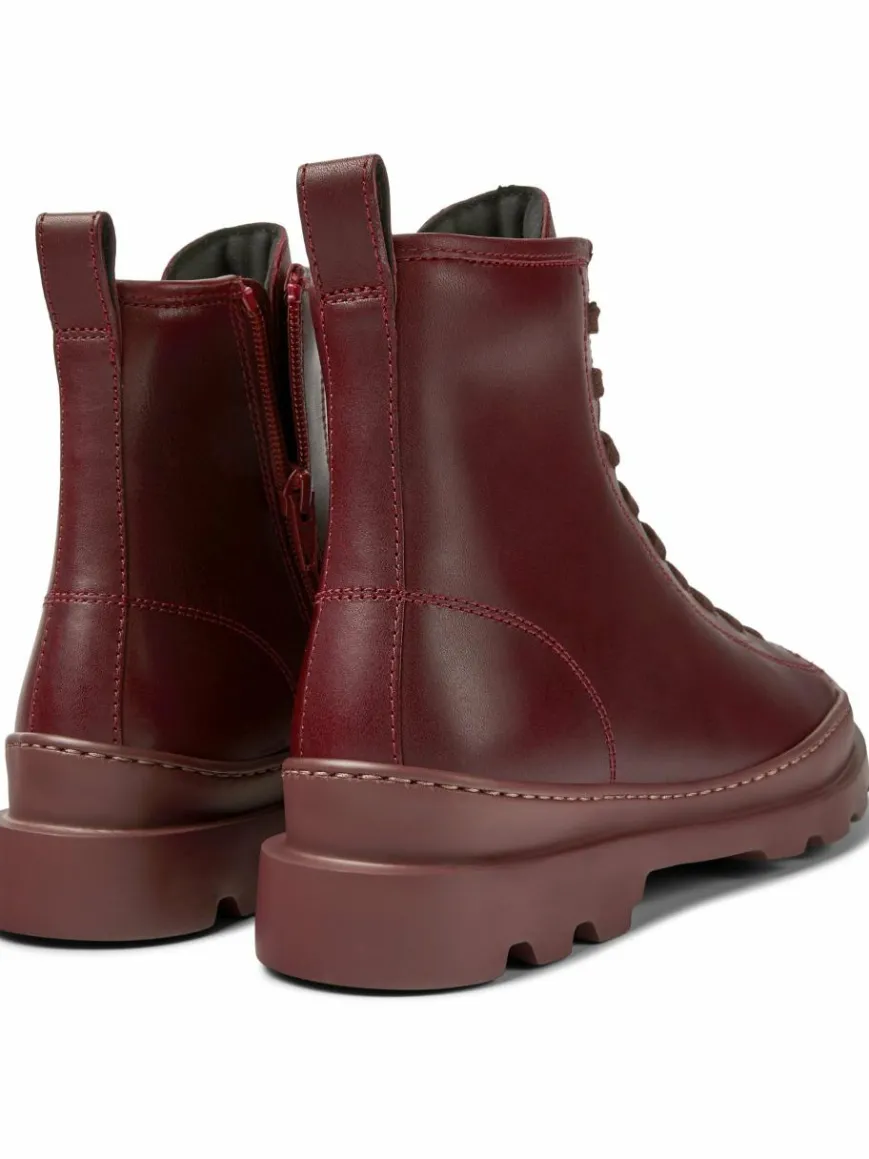 Camper Boots & Stiefeletten*Damen Stiefeletten - Brutus bordeaux uni