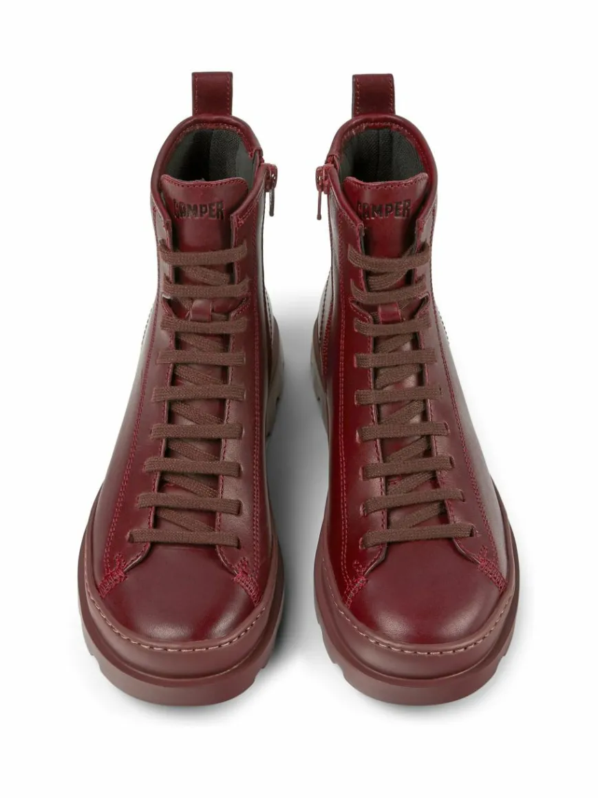 Camper Boots & Stiefeletten*Damen Stiefeletten - Brutus bordeaux uni