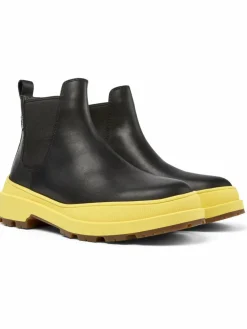 Camper Boots & Stiefeletten*Damen Stiefeletten - Brutus Trek schwarz uni