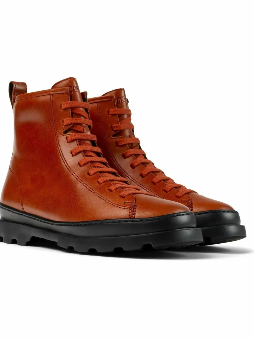 Camper Boots & Stiefeletten*Damen Stiefeletten - Brutus rot uni