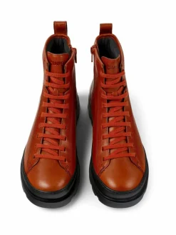 Camper Boots & Stiefeletten*Damen Stiefeletten - Brutus rot uni