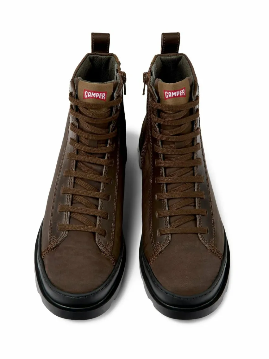 Camper Boots & Stiefeletten*Damen Stiefeletten - Brutus braun uni