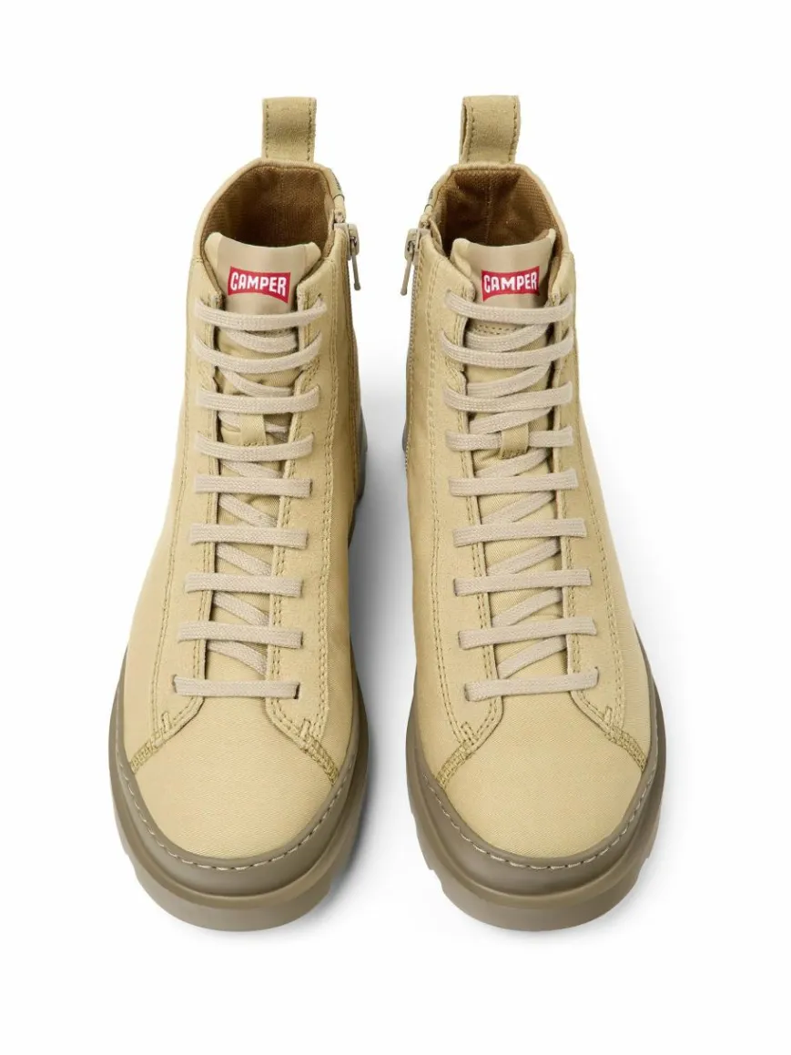 Camper Boots & Stiefeletten*Damen Stiefeletten - Brutus beige uni