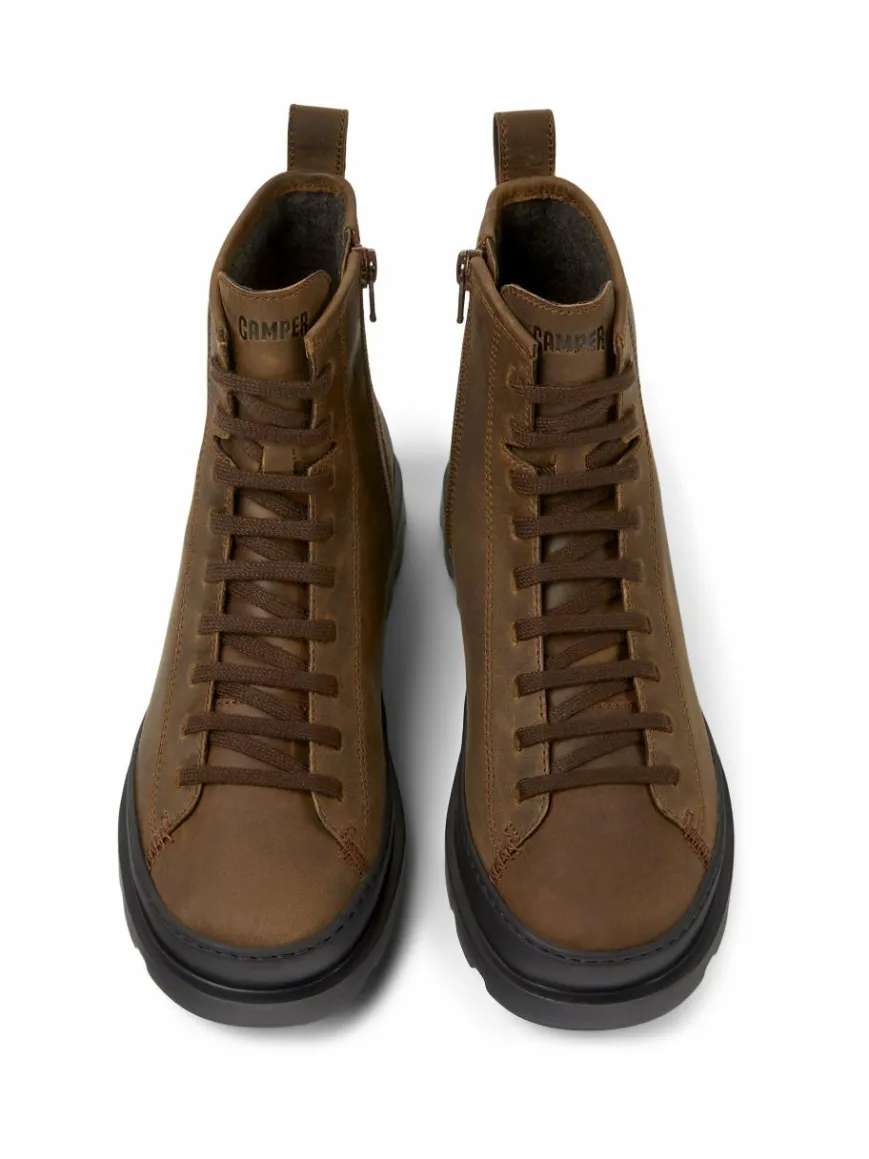 Camper Boots & Stiefeletten*Damen Stiefeletten - Brutus braun uni