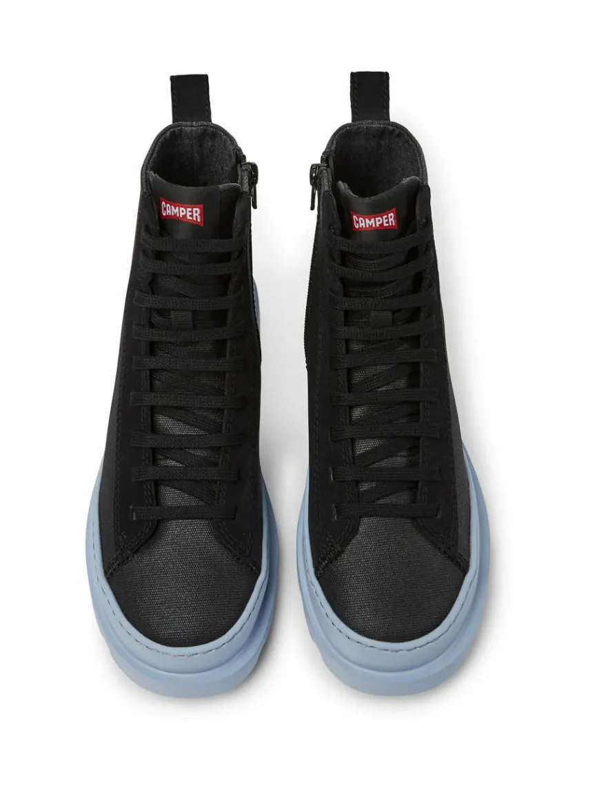 Camper Boots & Stiefeletten*Damen Stiefeletten - Brutus schwarz uni