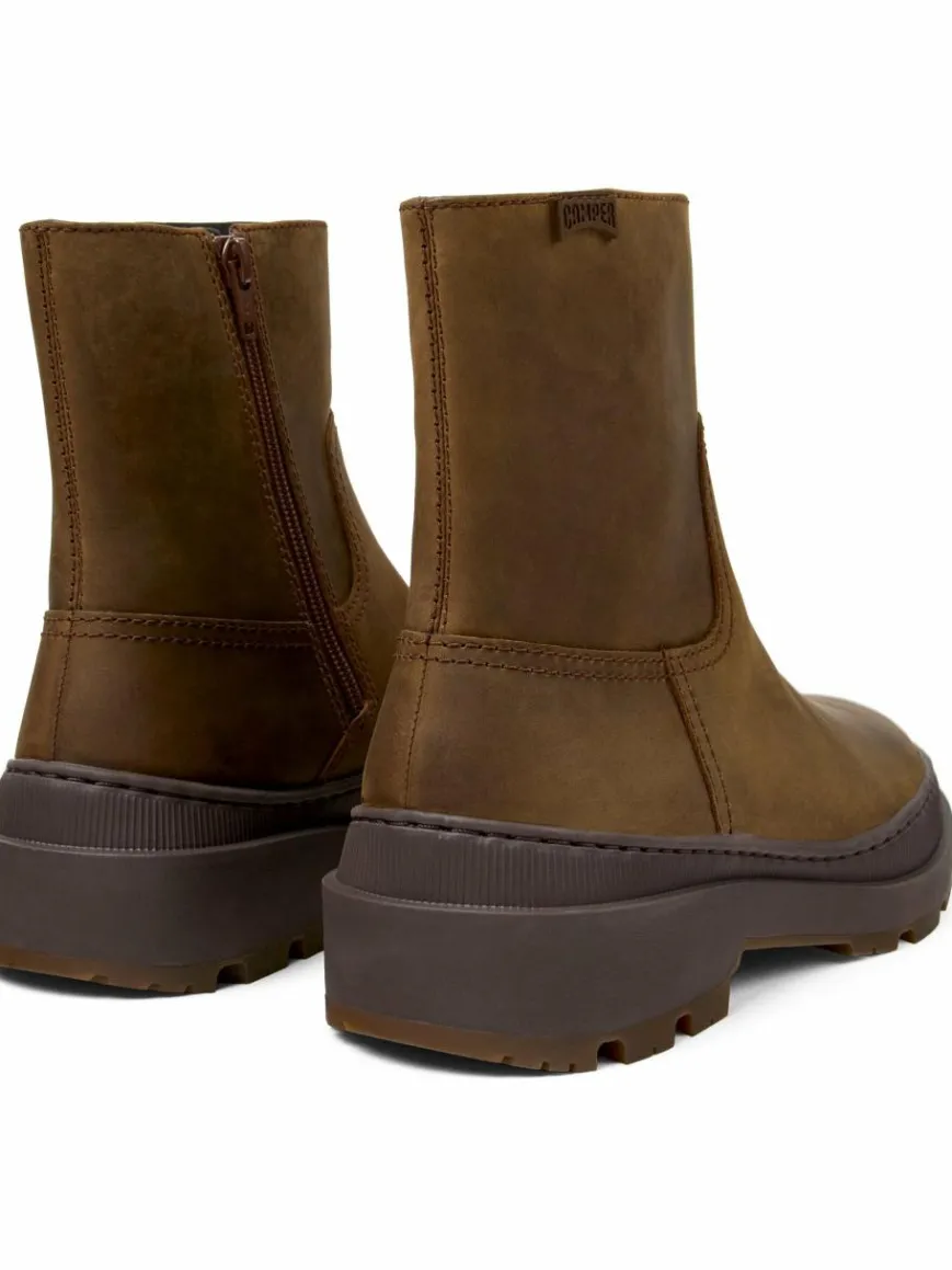 Camper Boots & Stiefeletten*Damen Stiefeletten - Brutus Trek braun uni