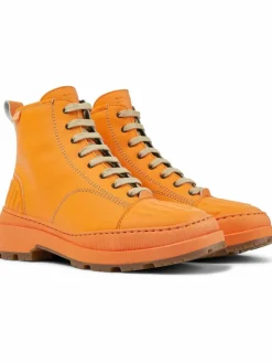 Camper Boots & Stiefeletten*Damen Stiefeletten - Brutus Trek orange uni