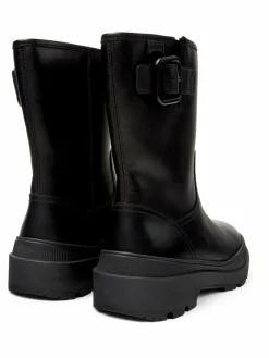 Camper Stiefel*Damen Stiefeletten - Brutus Trek schwarz uni
