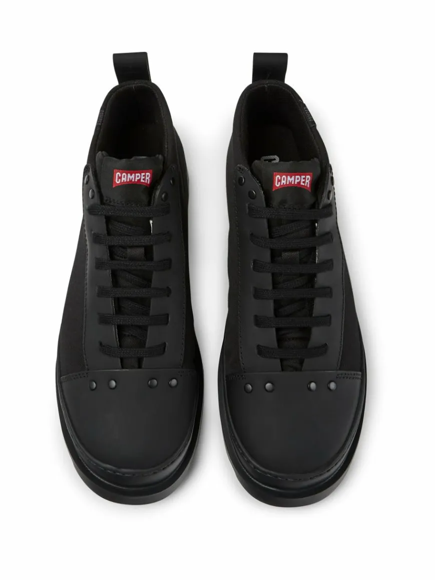 Camper Boots & Stiefeletten*Damen Stiefeletten - Brutus schwarz uni