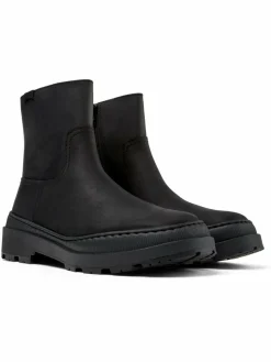 Camper Boots & Stiefeletten*Damen Stiefeletten - Brutus Trek schwarz uni