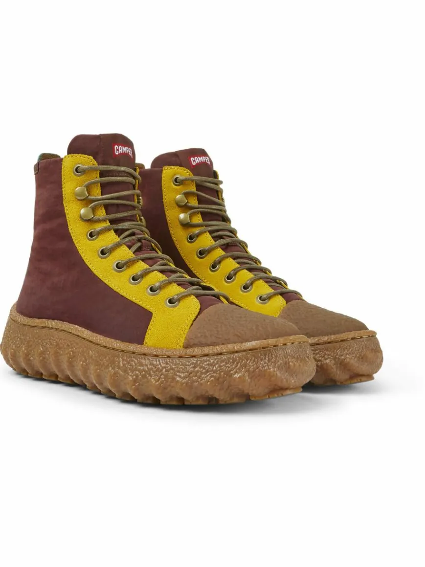 Camper Boots & Stiefeletten*Damen Stiefeletten - Ground mehrfarbig uni