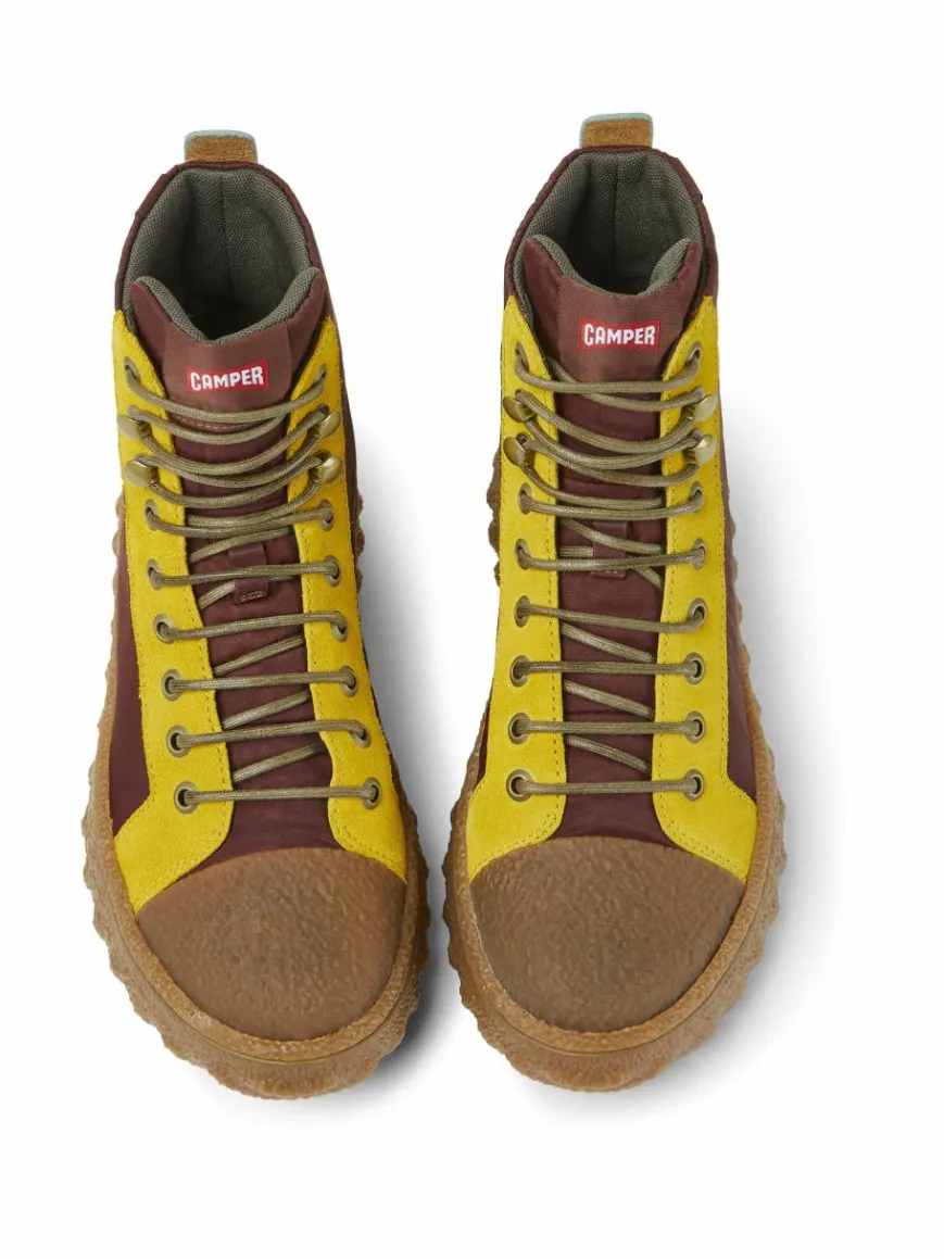 Camper Boots & Stiefeletten*Damen Stiefeletten - Ground mehrfarbig uni