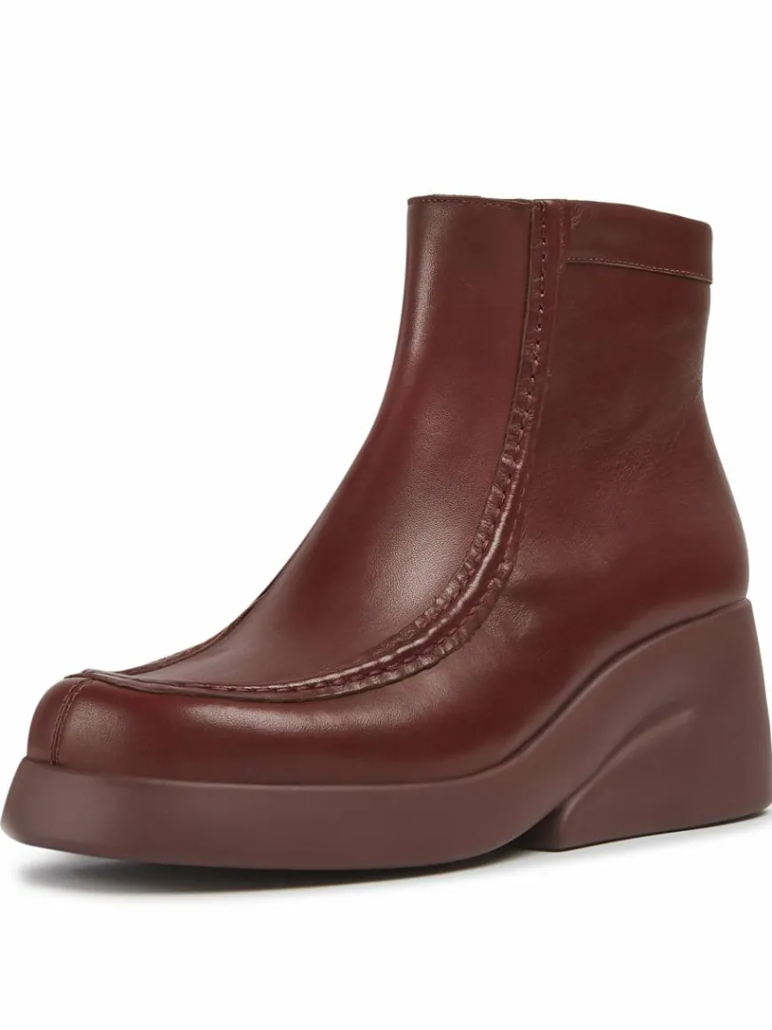 Camper Boots & Stiefeletten*Damen Stiefeletten - Kaah bordeaux uni