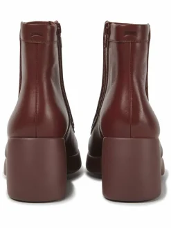 Camper Boots & Stiefeletten*Damen Stiefeletten - Kaah bordeaux uni