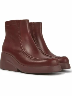 Camper Boots & Stiefeletten*Damen Stiefeletten - Kaah bordeaux uni