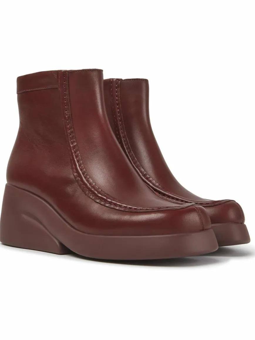 Camper Boots & Stiefeletten*Damen Stiefeletten - Kaah bordeaux uni