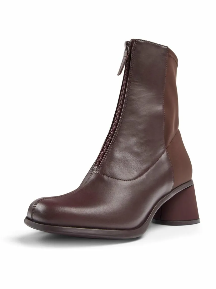 Camper Boots & Stiefeletten*Damen Stiefeletten - Kiara bordeaux uni