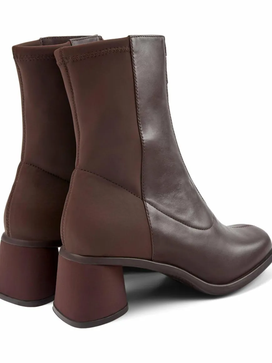 Camper Boots & Stiefeletten*Damen Stiefeletten - Kiara bordeaux uni