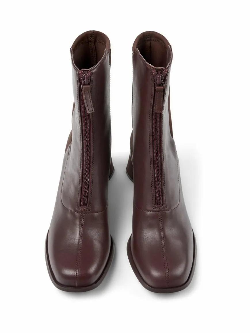 Camper Boots & Stiefeletten*Damen Stiefeletten - Kiara bordeaux uni