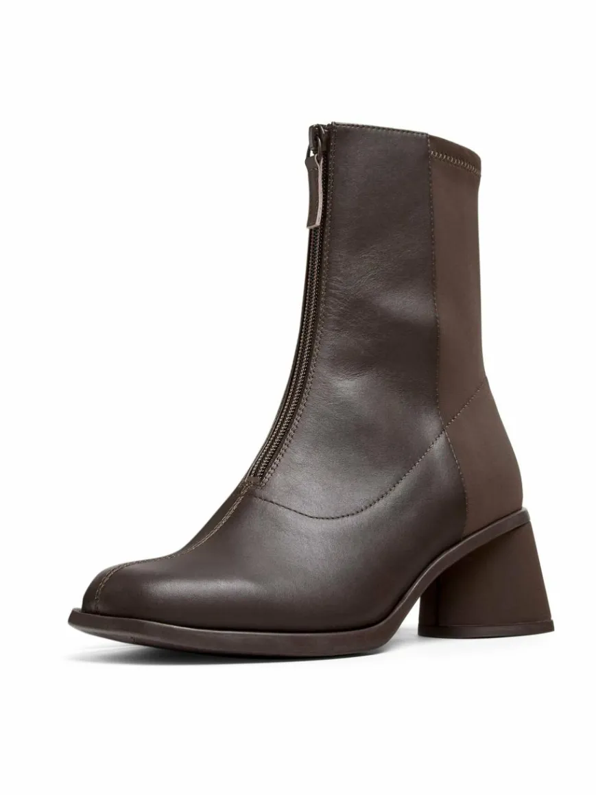 Camper Boots & Stiefeletten*Damen Stiefeletten - Kiara braun uni