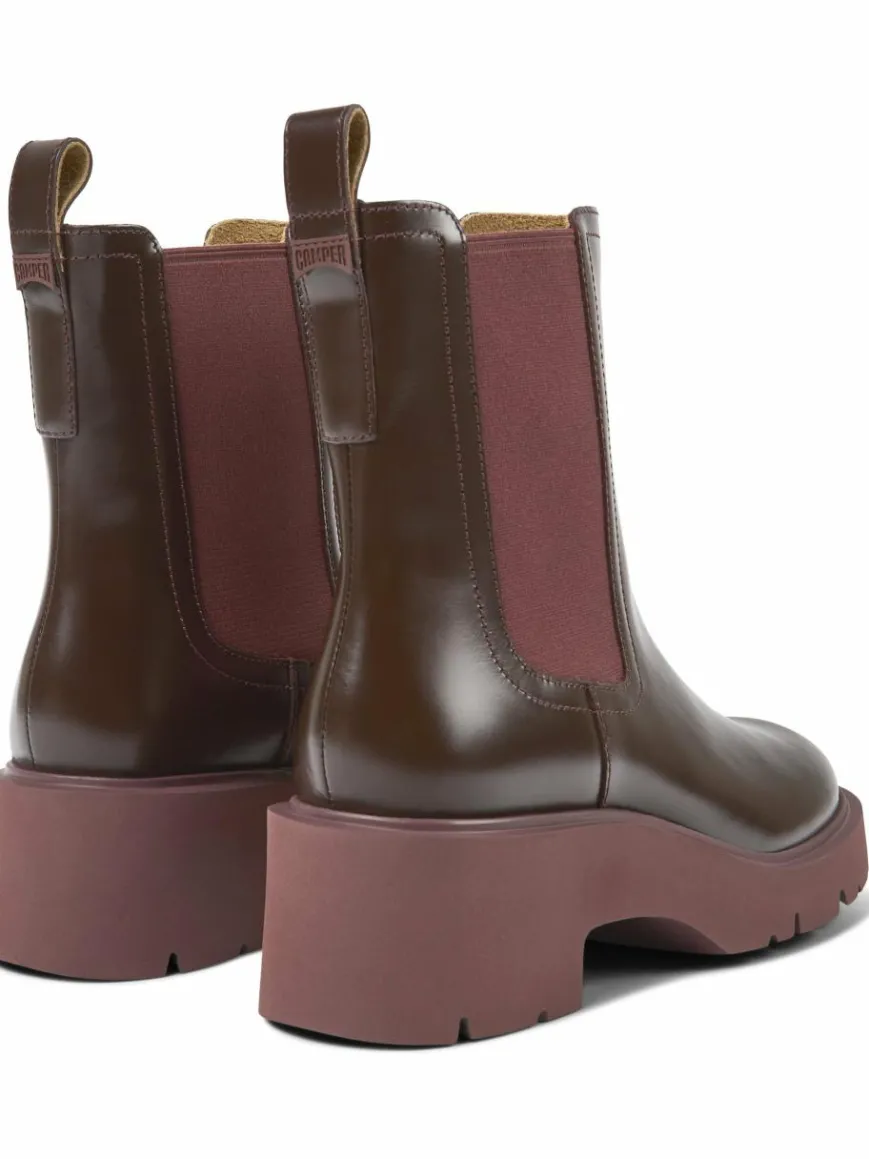 Camper Boots & Stiefeletten*Damen Stiefeletten - Milah bordeaux uni