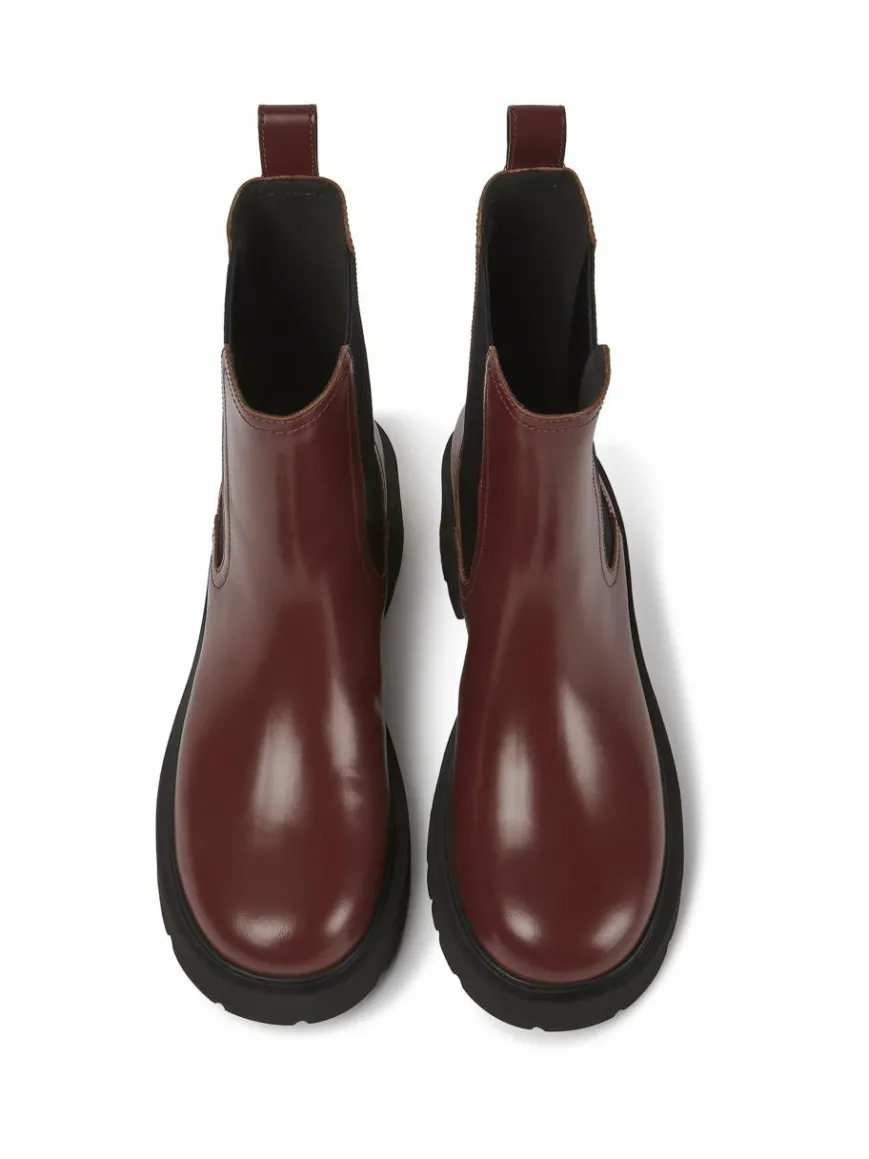 Camper Boots & Stiefeletten*Damen Stiefeletten - Milah bordeaux uni