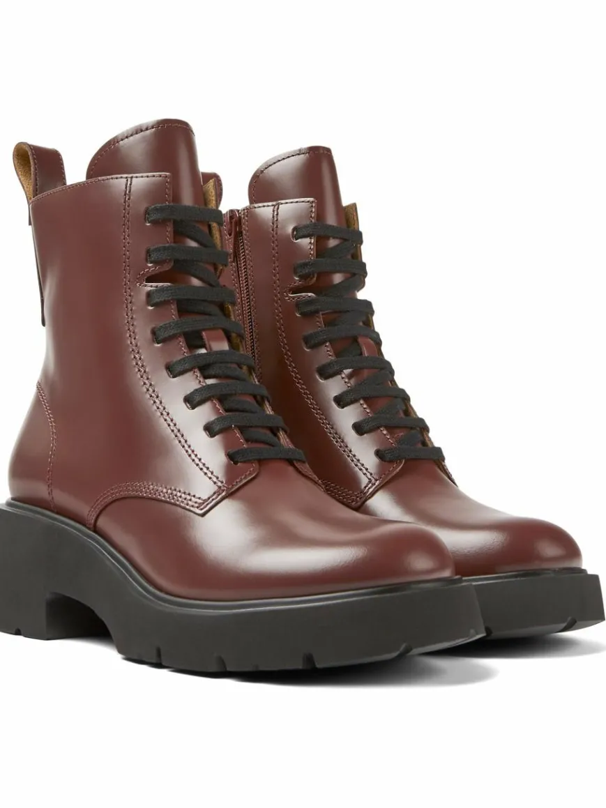 Camper Boots & Stiefeletten*Damen Stiefeletten - Milah bordeaux uni