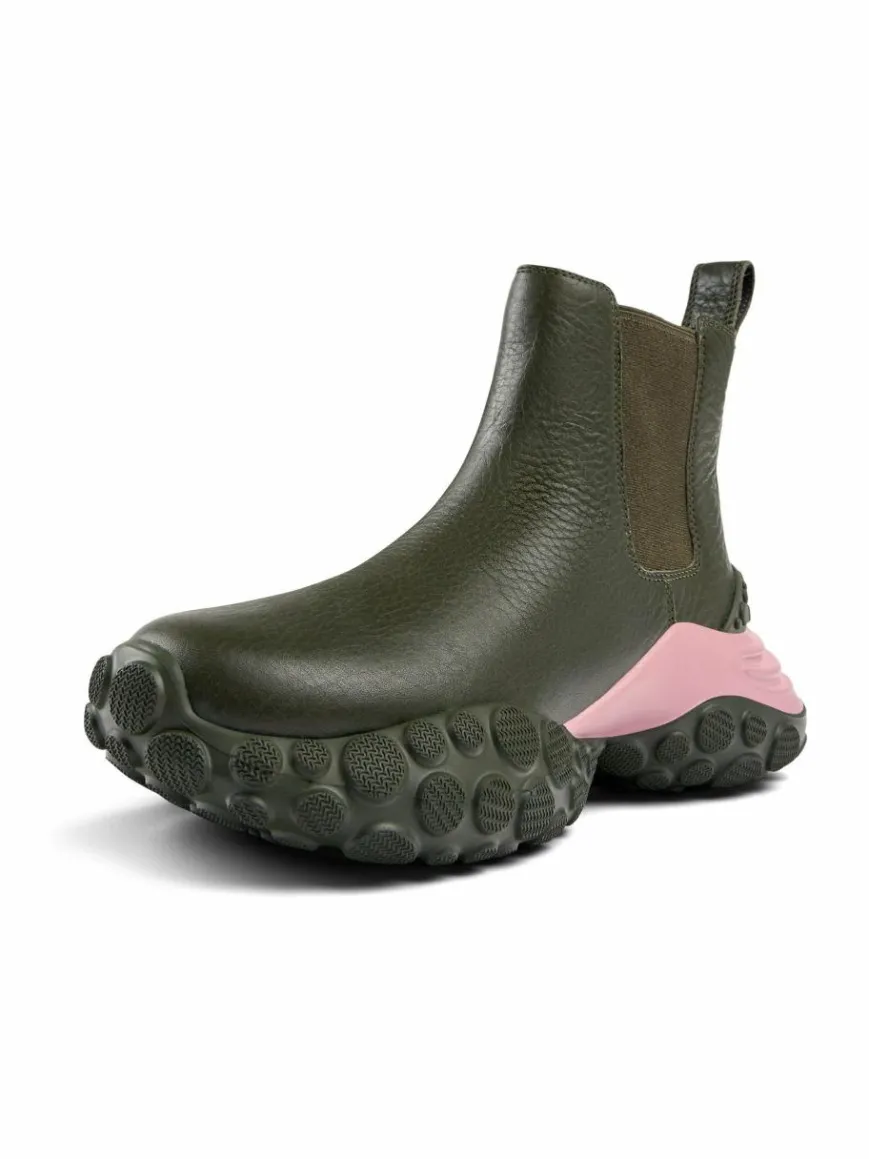 Camper Boots & Stiefeletten*Damen Stiefeletten - Pelotas Mars grün uni