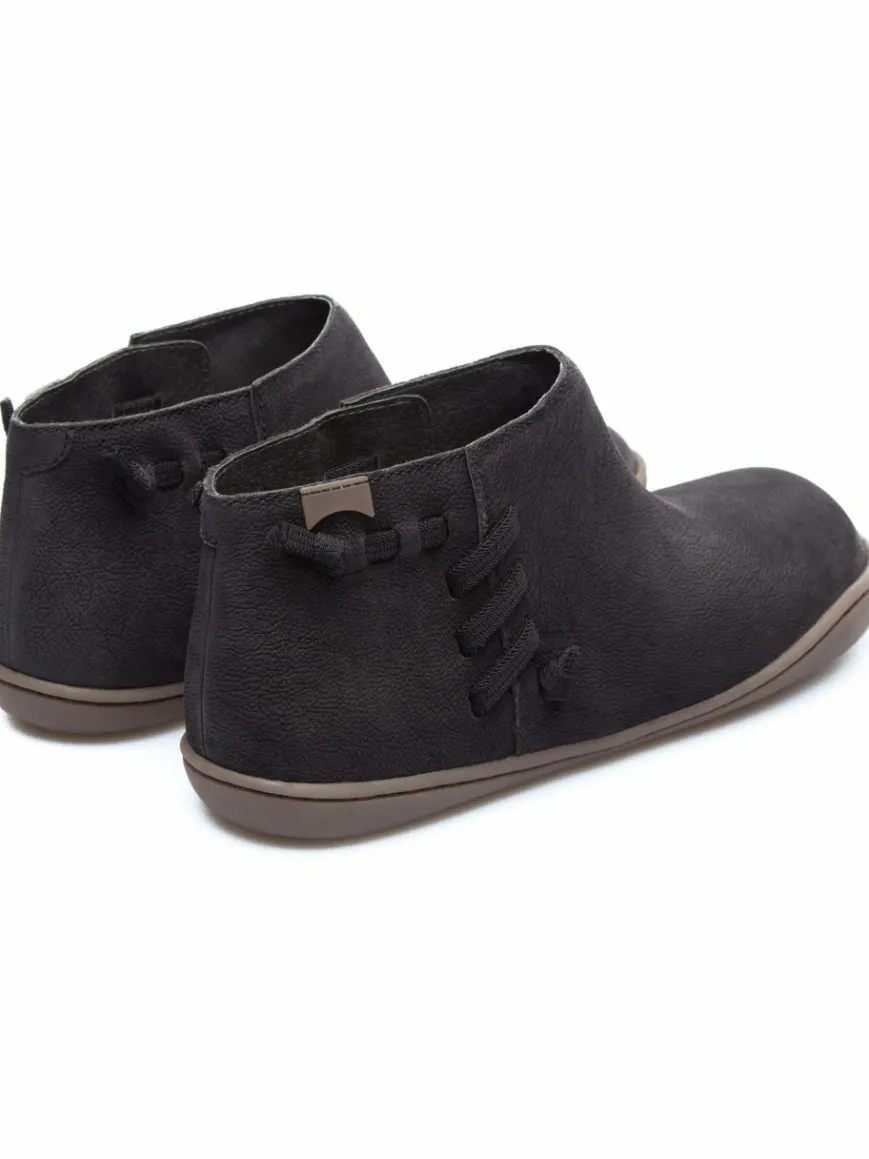 Camper Boots & Stiefeletten*Damen Stiefeletten - Peu schwarz uni