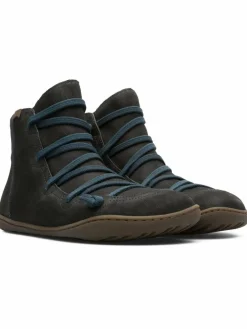 Camper Stiefel*Damen Stiefeletten - Peu schwarz uni