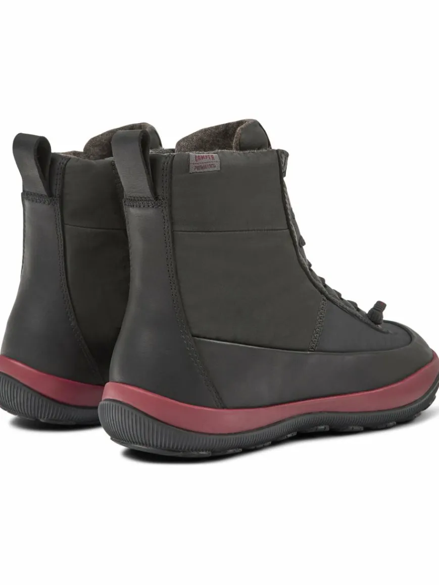 Camper Boots & Stiefeletten*Damen Stiefeletten - Peu Pista Gm schwarz uni
