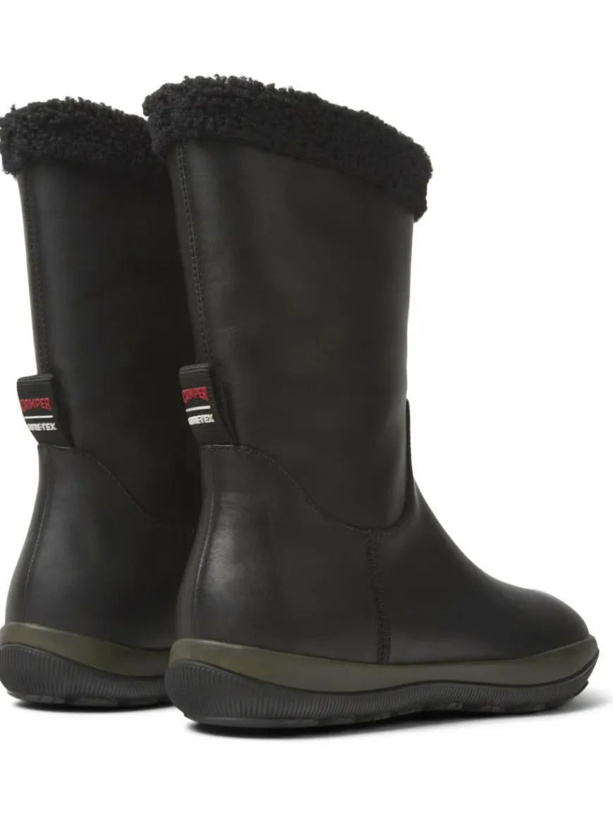 Camper Stiefel*Damen Stiefeletten - Peu Pista Gm schwarz uni