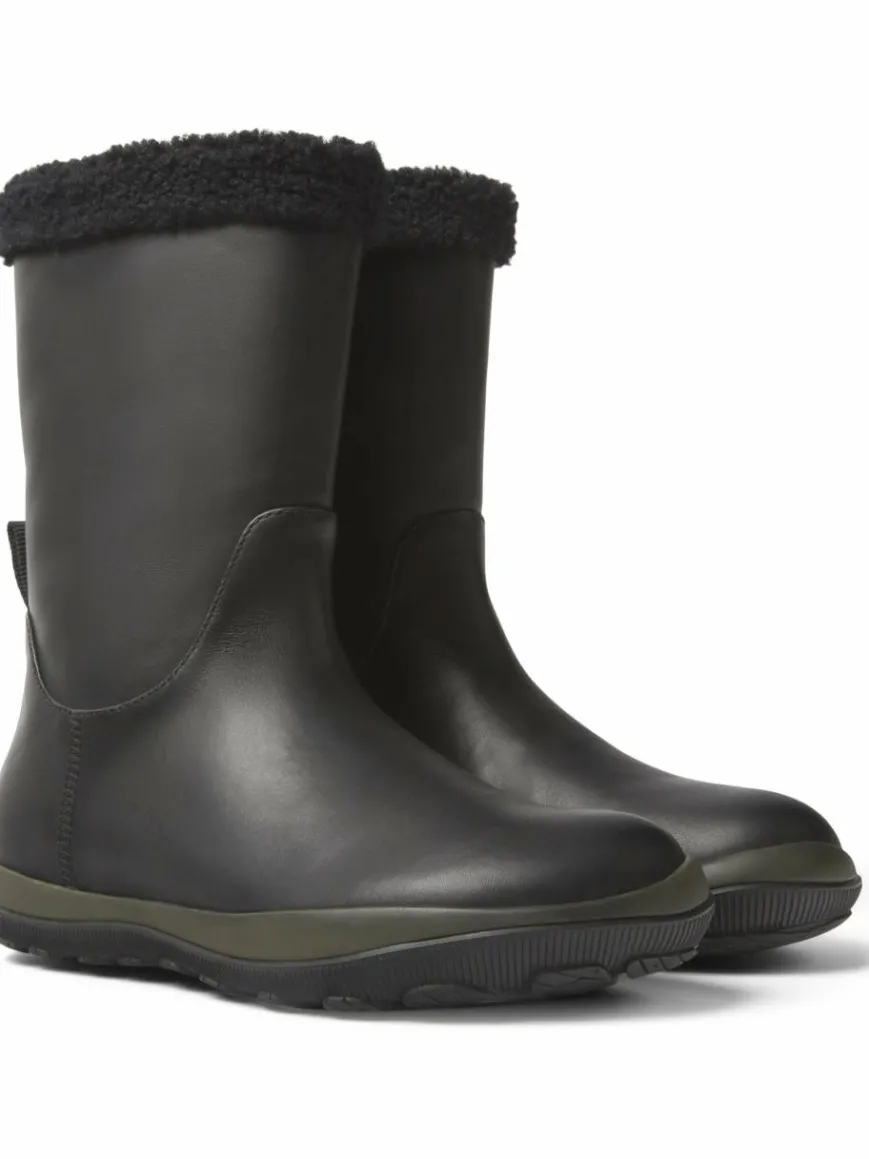 Camper Stiefel*Damen Stiefeletten - Peu Pista Gm schwarz uni