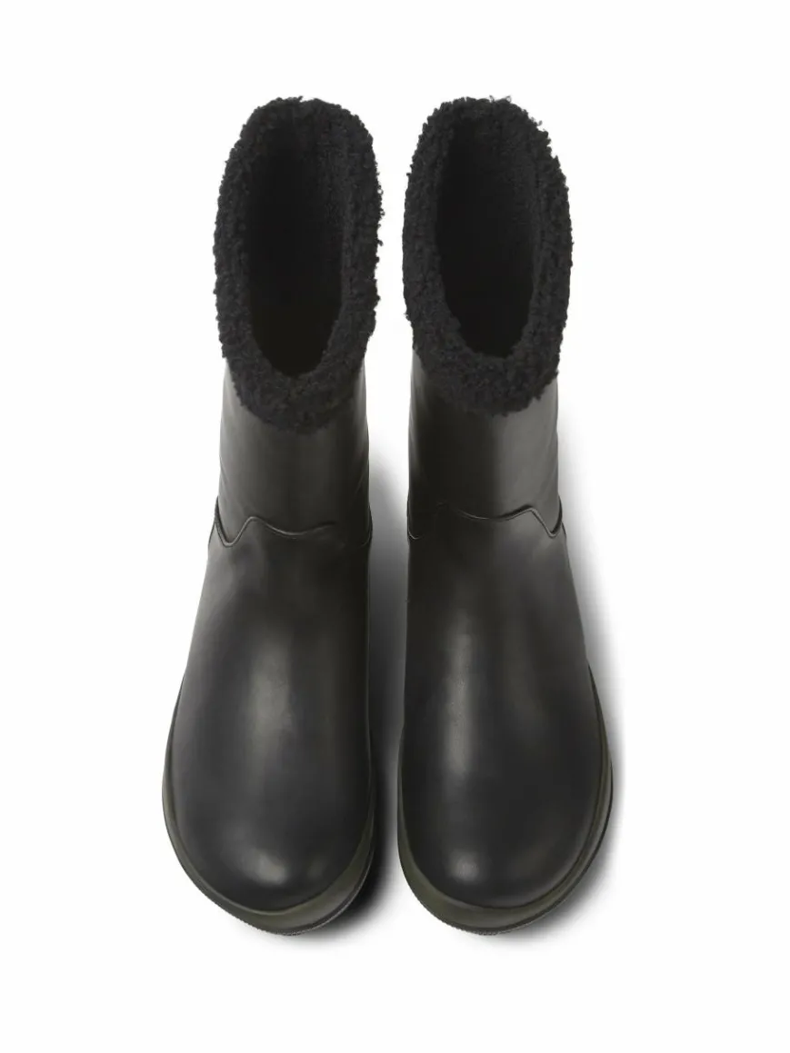 Camper Stiefel*Damen Stiefeletten - Peu Pista Gm schwarz uni