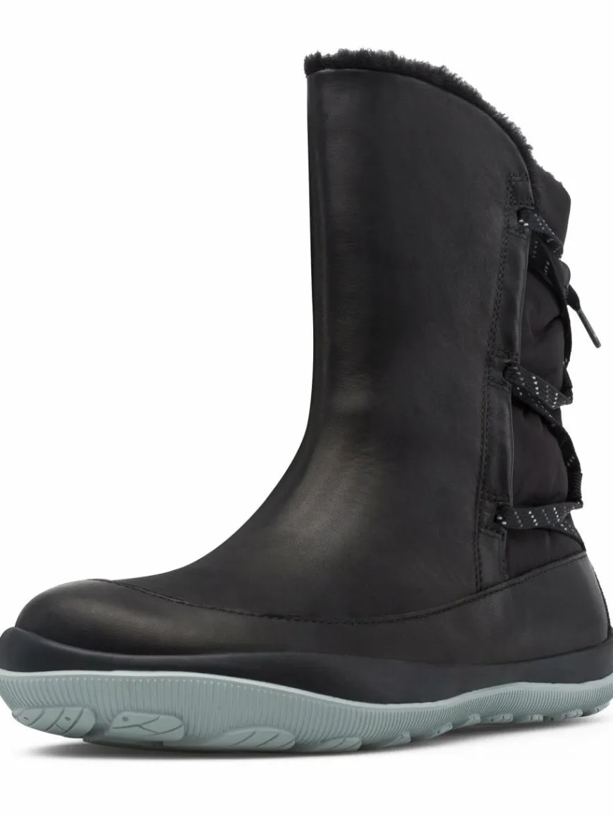 Camper Boots & Stiefeletten*Damen Stiefeletten - Peu Pista schwarz uni