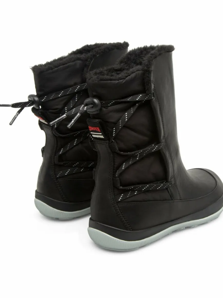 Camper Boots & Stiefeletten*Damen Stiefeletten - Peu Pista schwarz uni