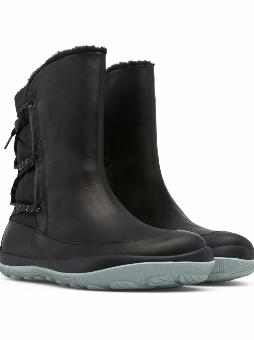 Camper Boots & Stiefeletten*Damen Stiefeletten - Peu Pista schwarz uni