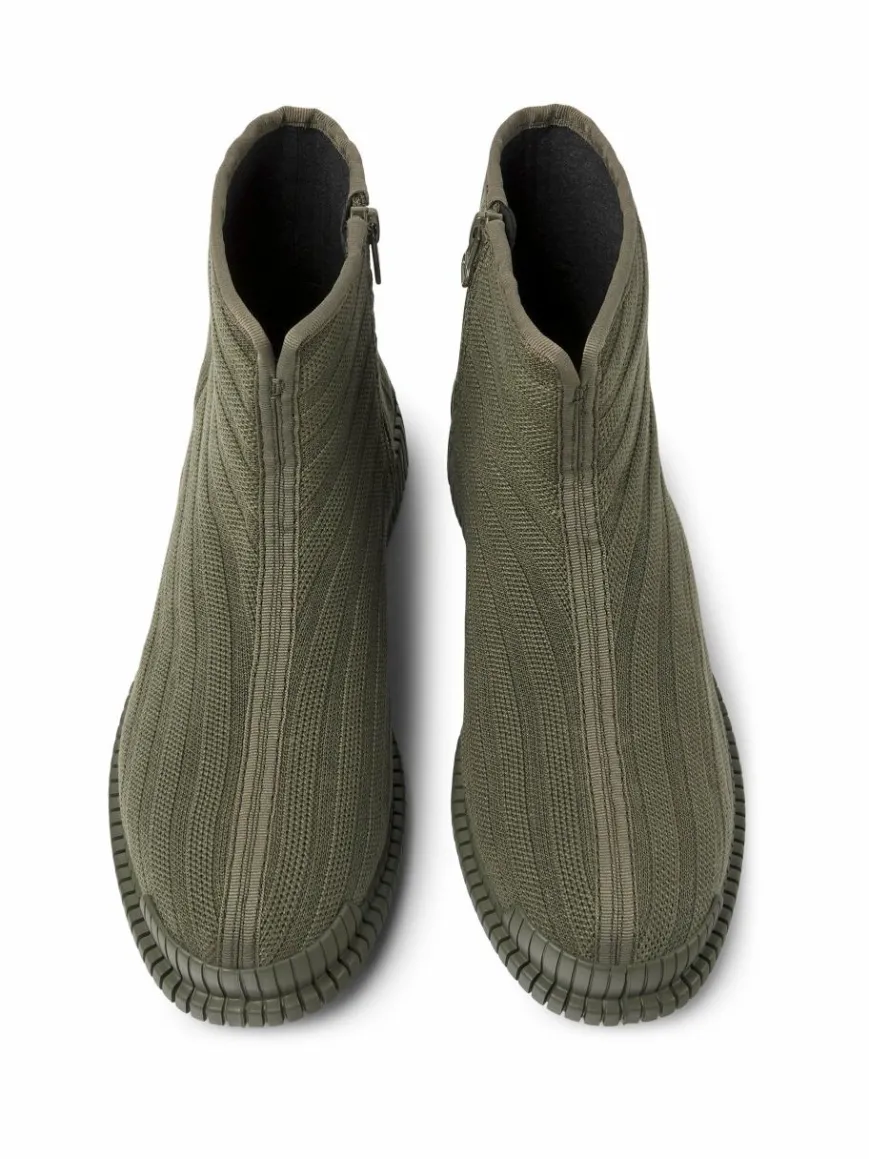 Camper Boots & Stiefeletten*Damen Stiefeletten - Pix grün uni