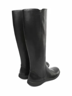 Camper Stiefel*Damen Stiefeletten - Spiral schwarz uni