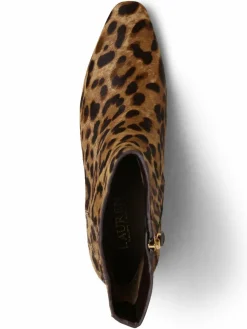 Lauren Ralph Lauren Boots & Stiefeletten*Damen Stiefeletten aus Leder braun gemustert