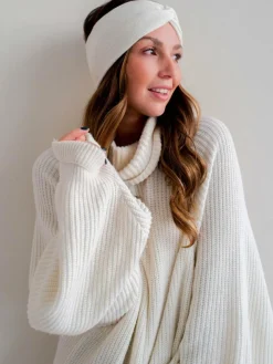 Fraas Mützen & Hüte*Damen Stirnband beige uni