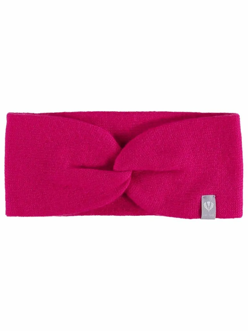 Fraas Mützen & Hüte*Damen Stirnband pink uni